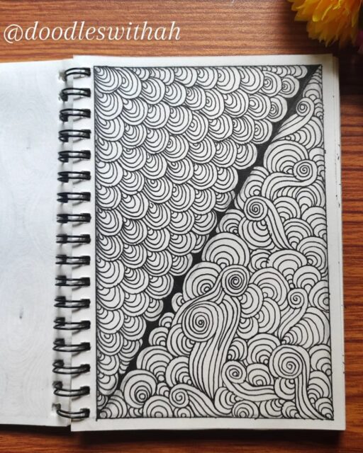 ✨🌪️ Flow in Every Line 🌪️✨
This mesmerizing doodle by @doodleswithah captures the magic of movement through simple, rhythmic swirls. Each curve flows into the next like waves in motion — creating balance between chaos and calm. 🖊️
Here are 5 creative takeaways from this artwork:
1️⃣ Flowing Motion — Every swirl feels alive and full of rhythm.
2️⃣ Contrast Play — Dark and light spaces create visual energy.
3️⃣ Line Harmony — Repetition builds a soothing, meditative texture.
4️⃣ Organic Depth — Layers of spirals invite endless exploration.
5️⃣ Calm in Chaos — Even in movement, there’s quiet focus. 🌿
Art by: @doodleswithah 🎨
#DoodleArt #LineArtDesign #FlowDrawing #CreativeCalm #MindfulArt #PatternArt #BlackAndWhiteArt #ArtForRelaxation #InspiringArtists #ZenDrawing