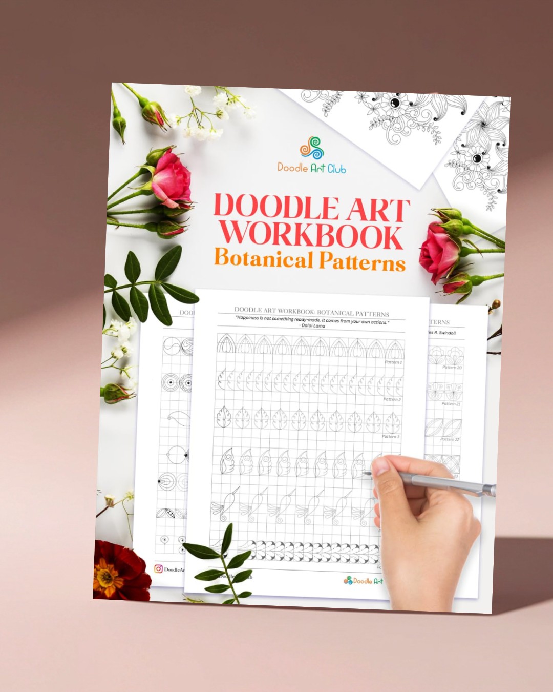 🌿 Botanical Patterns Workbook Vol. 3 🌿

Step into a calm, creative space inspired by nature. ✨ This workbook invites you to slow down, trace beautiful floral designs, and gently build your doodling skills with every page. Whether you’re just starting or already love pattern art, this book makes practicing feel peaceful and fun. 🎨

Inside you’ll discover:
🍃 A full collection of nature-inspired pattern pages
🖊️ Guided tracing activities for steady, confident lines
📐 Practice grids to improve control and spacing
⭕ Mandala layouts for mindful drawing sessions
🎁 A little bonus to keep your creativity flowing

Perfect for relaxing after a long day, improving your line work, or simply enjoying quiet creative time with pen and paper. 🌸

✨ Now available on Amazon — bring botanical beauty into your sketchbook today!

#BotanicalDoodles #DoodleWorkbook #MindfulArt #FloralPatterns #CreativeRoutine #RelaxWithArt #PatternPractice #InkDrawing #SlowArt