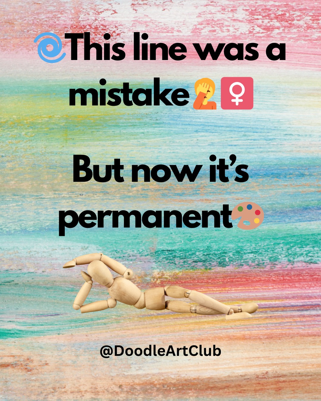 🤦‍♀️🌀 “This line was a mistake, but now it’s permanent.” ✏️😂

Ah yes — the moment every artist knows too well. One tiny slip, one “oops” line… and suddenly it’s part of the masterpiece forever. 😅 Erasers hesitate, pens commit, and we learn to adapt.

But honestly, those unplanned lines often give a drawing its personality. ✨ They remind us that art isn’t about undo buttons — it’s about embracing what happens and turning mistakes into style. 💛

So if your hand betrayed you today, congratulations — you’re officially creating character. 😉

💬 Be real — do you fix the mistake or build around it? 😆

#ArtistHumor #FunnyArtQuote #RelatableArtist #SketchbookConfessions #DoodleArtClub #CreativeMistakes #ArtLaughs #PerfectlyImperfect #MindfulDrawing #CreativeFlow