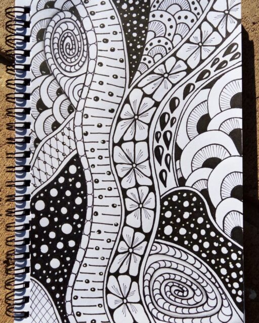 🖤✨ Bold patterns, soothing rhythm ✨🖤

This striking piece by @doodling_day_by_day is a beautiful reminder of how black ink alone can feel rich, calming, and full of movement. The flowing sections, dots, spirals, and repeating motifs guide your eyes gently across the page, making it both grounding and satisfying to explore.

Why this artwork stands out:

1️⃣ Strong contrast — deep blacks and clean whites create visual clarity
2️⃣ Flowing sections — each pattern connects smoothly into the next
3️⃣ Variety of textures — dots, lines, spirals, and florals keep it engaging
4️⃣ Balanced composition — detailed yet easy to look at
5️⃣ Mindful energy — perfect for slow viewing and creative calm

Art by: @doodling_day_by_day 💛

#DoodleArt #InkDrawing #PatternArt #MindfulDrawing #BlackInkArt #SketchbookArt #CreativeCalm #ZentangleInspired #ArtForRelaxation #CreativeFlow