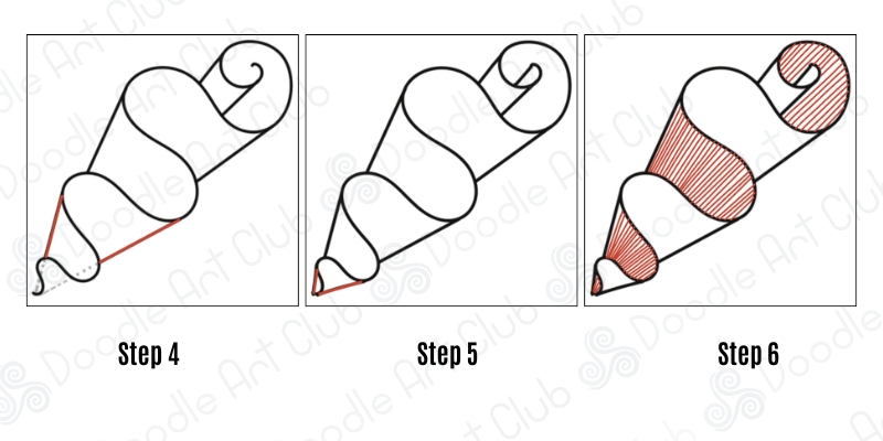Steps 4-6: From One Line to a 3D Woven Twist